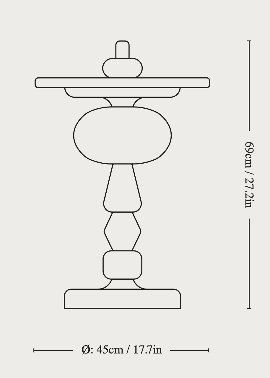 Adjustable Side Table