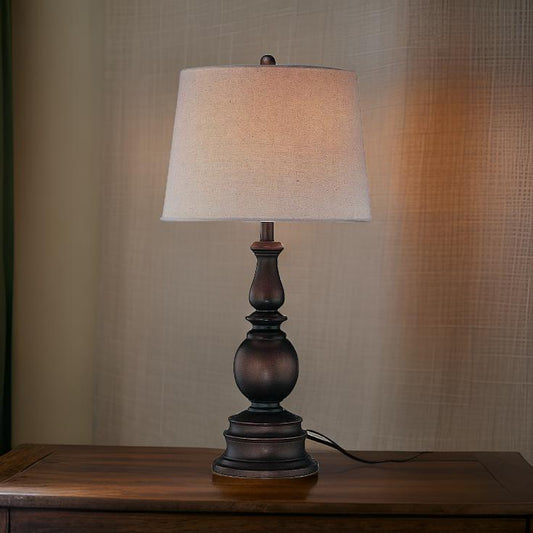 Wooden Table Lamp