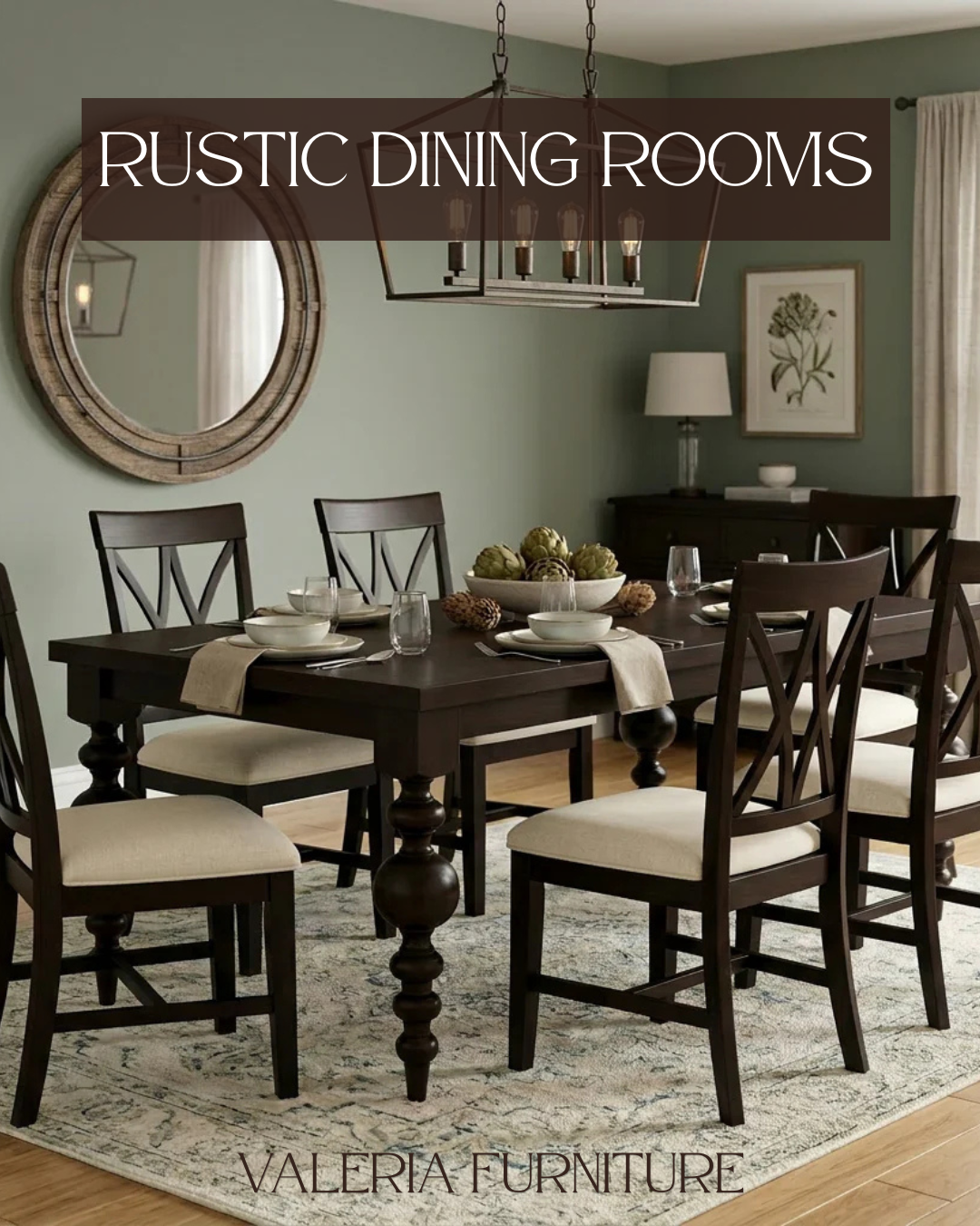 Rustic Dining Room VAL31
