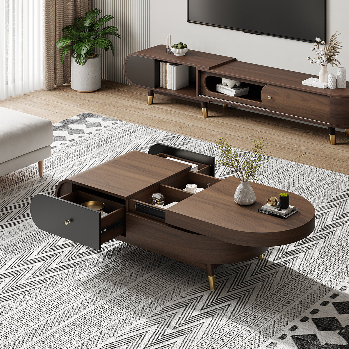 TV Unit & Coffee Table Set #701