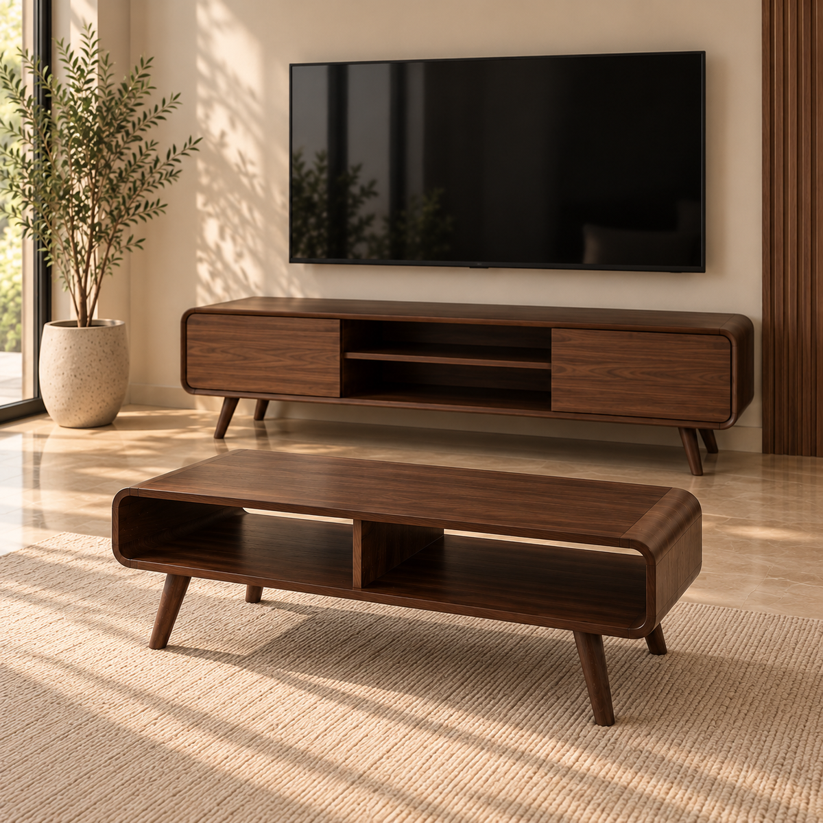 TV Unit & Coffee Table Set
