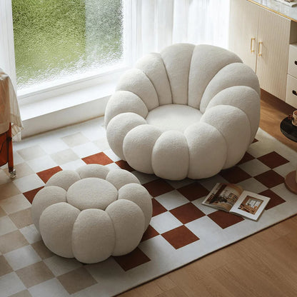 Puff Pumpkin Chair + Pouf