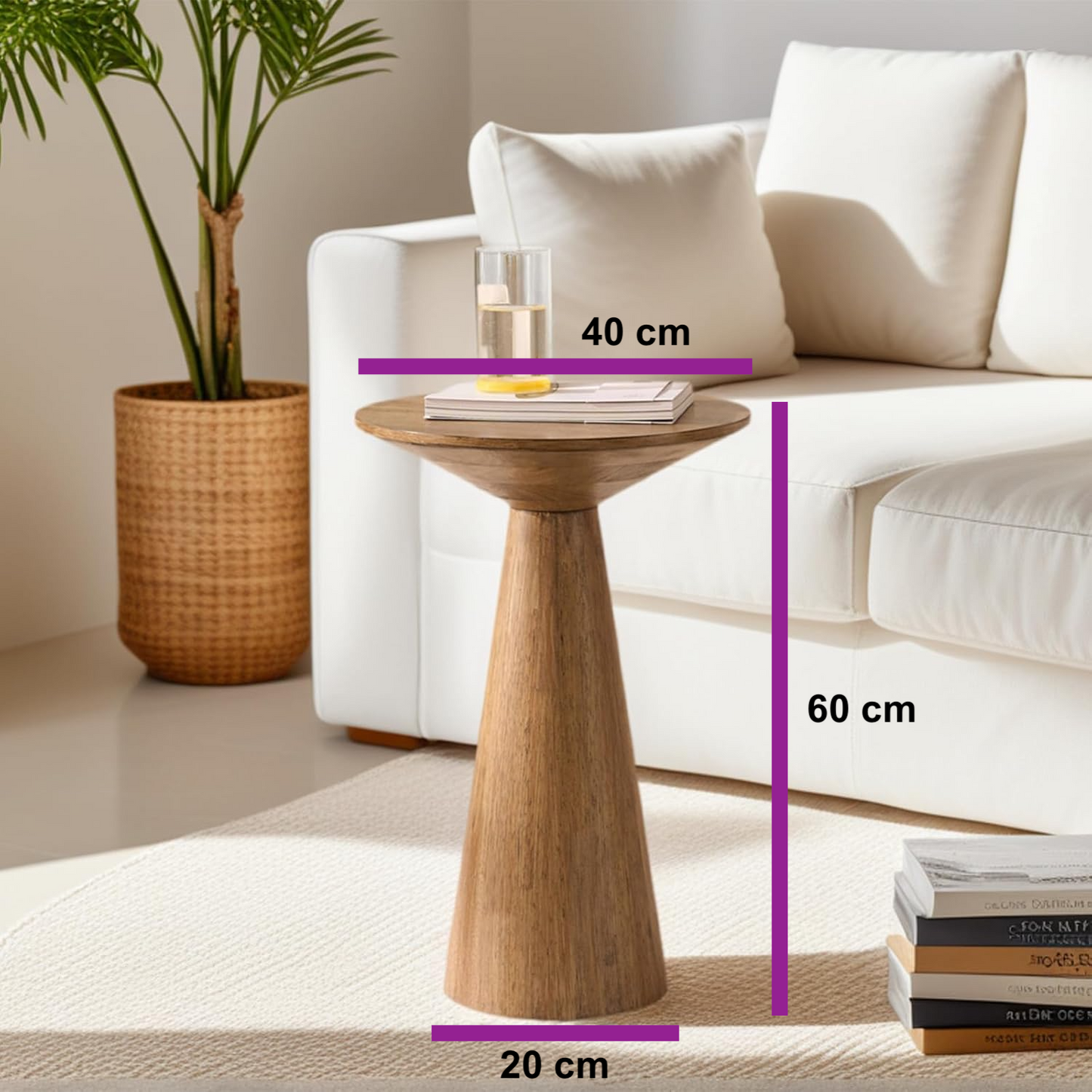 Cone Side Table